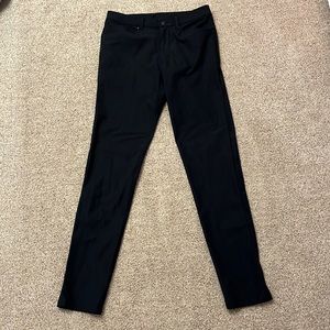 lulu lemon ABC pant black mens 28